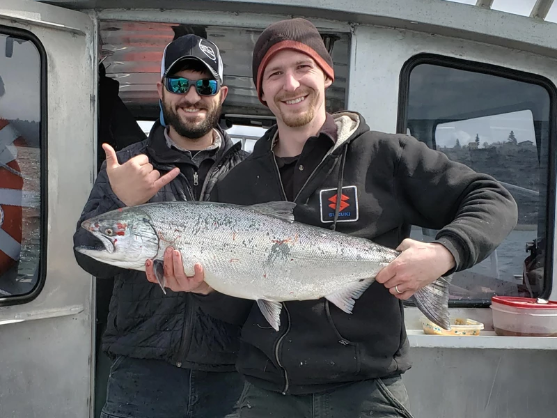 Halibut salmon charter 12